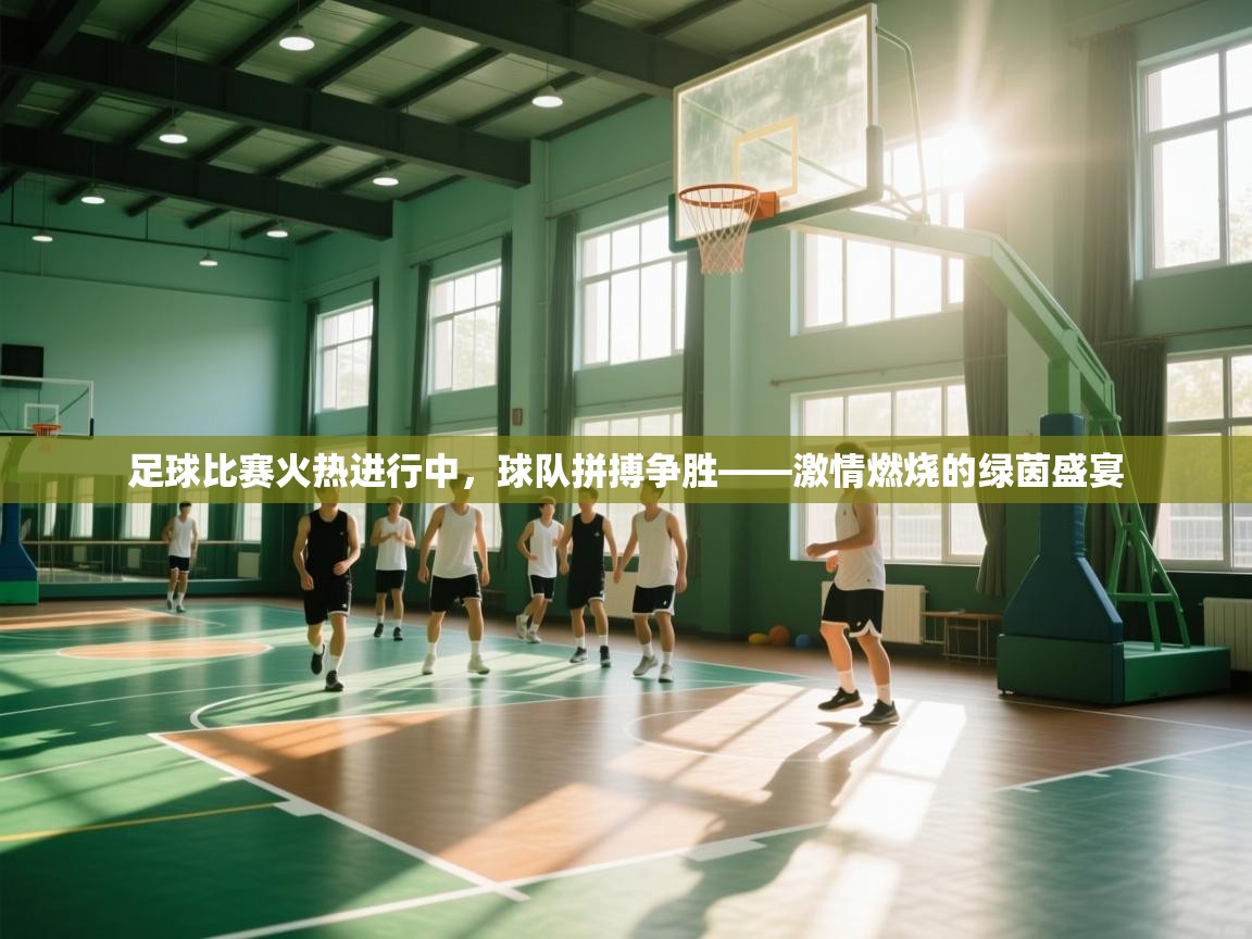 足球比赛火热进行中,球队拼搏争胜——激情燃烧的绿茵盛宴 第2张